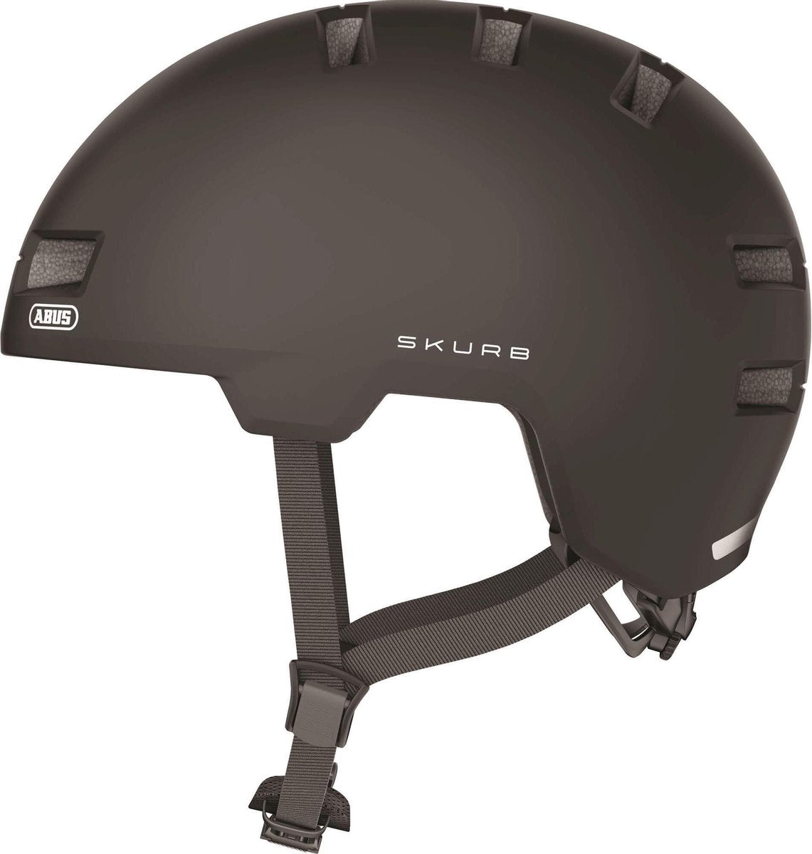 Abus helm Skurb velvet Zwart L 58-61cm