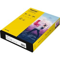 Gekleurd papier tecno a4 80 g m² felgeel 500 vellen