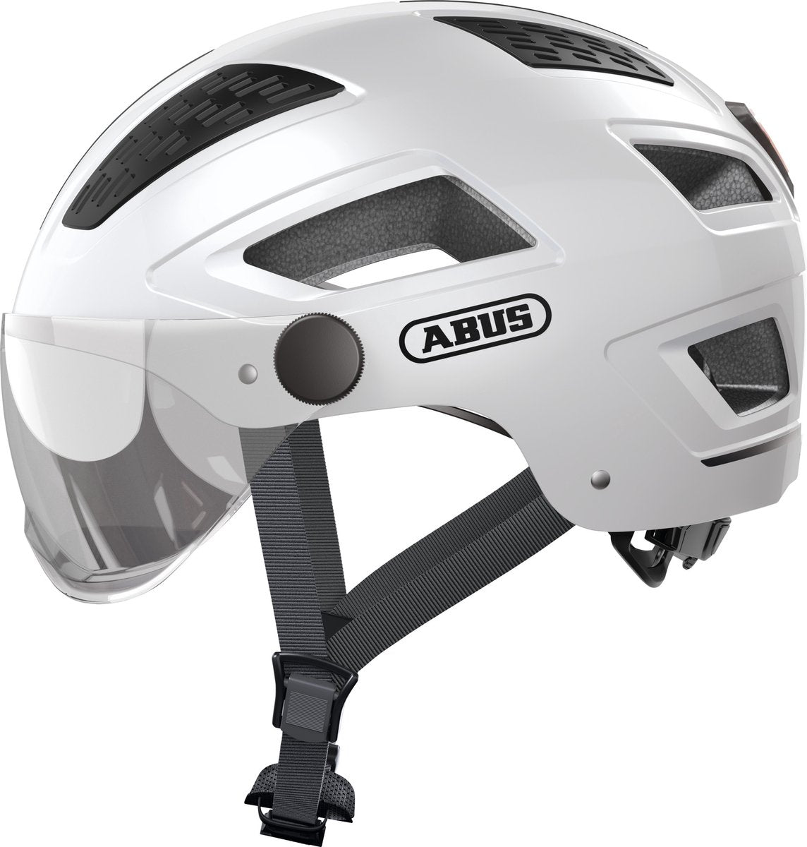 Abus helm Hyban 2.0 ACE polar Wit M 52-58cm