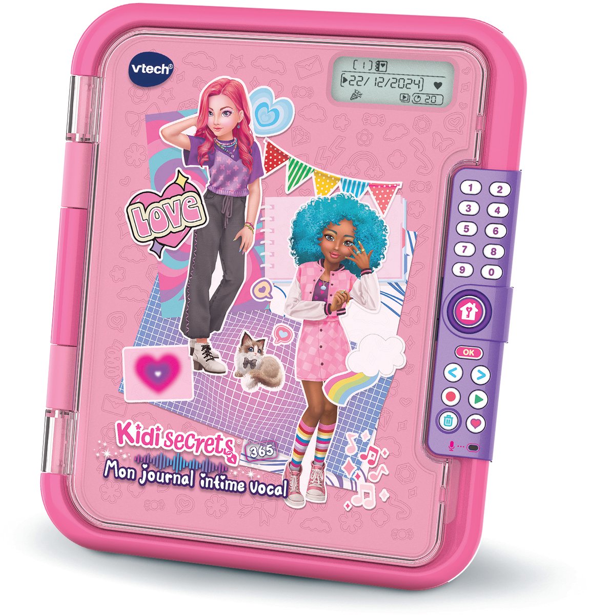 Vtech dagboek speelgoed kidisecrets 365 met spraakfunctie.