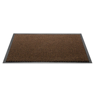 Hamat schoonloopmat spectrum bruin 60x90 cm deurmat | 2 stuks