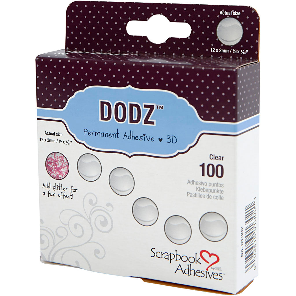 Dodz https: www.cchobby.nl -zelfklevende-dots-d-12-mm-dikte-2-mm-100-stuk-1-doos