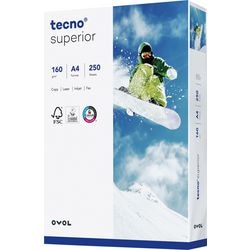 Kopieerpapier tecno superior 2100011531 a4 160 g m² wit 250 vellen