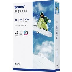 Kopieerpapier tecno 2100011538 a4 90 g m² wit 500 vellen
