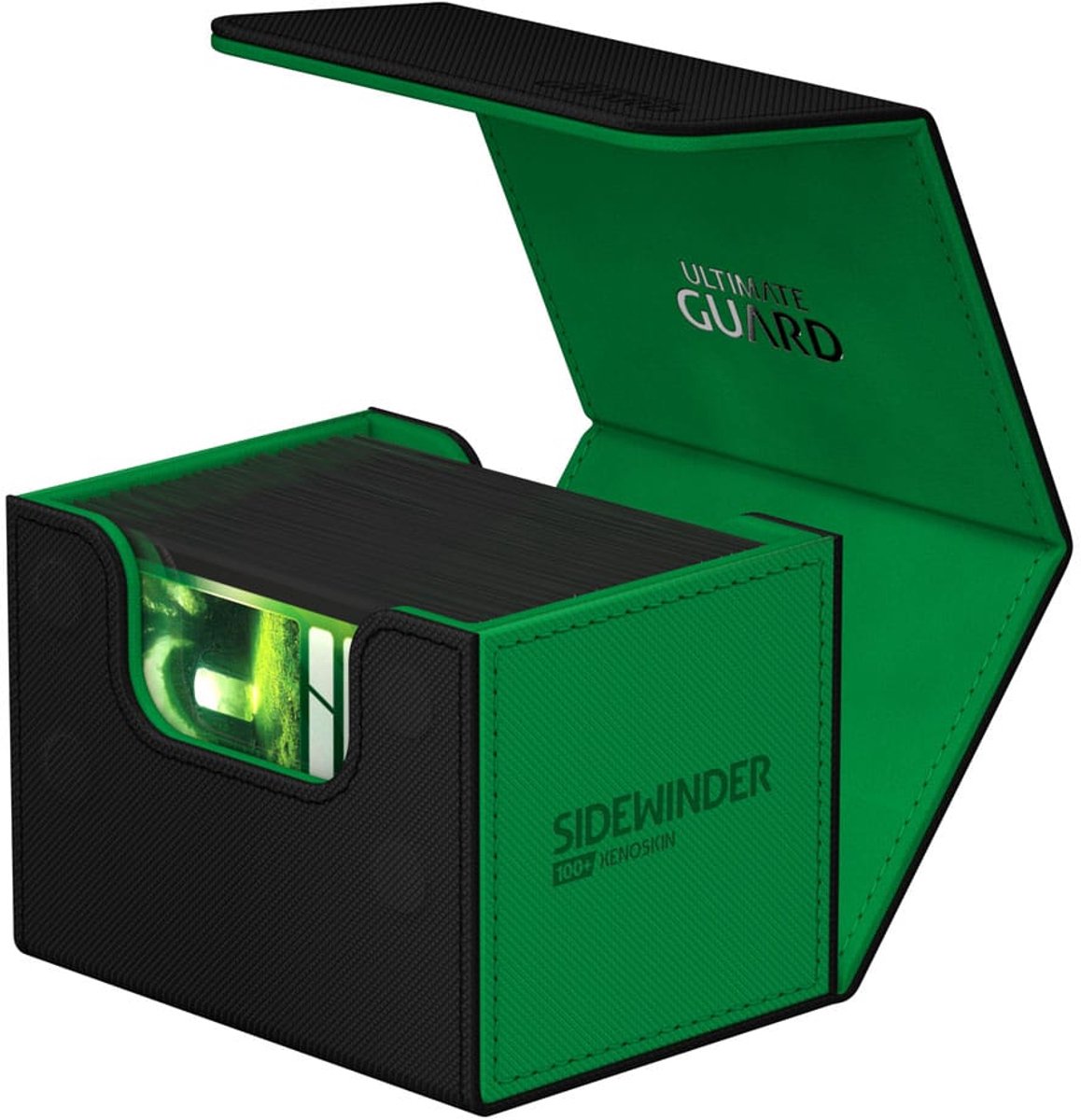Ultimate guard sidewinder 100+ xenoskin synergy - black green