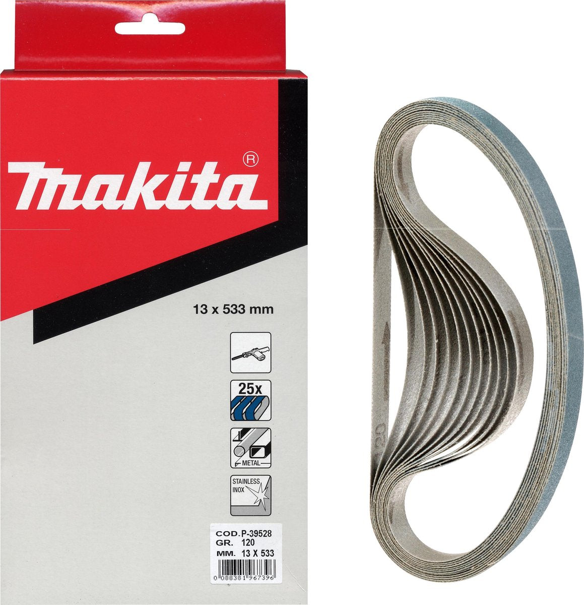Makita p-39497 schuurband 13x533mm z60 ve=25
