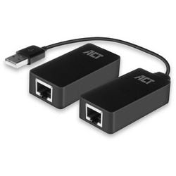Ngk usb extender over utp act ac6063 zwart