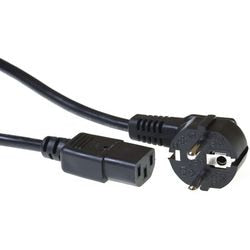 Voedingskabel act ak5015 cee7 7 mannetje haaks)- c13