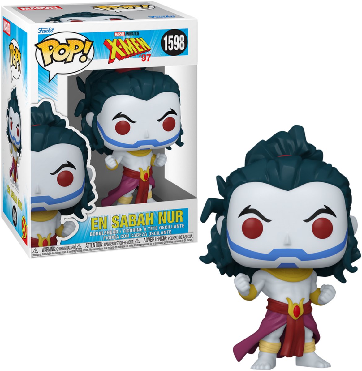 Funko x-men '97 pop! vinyl figure en sabah nur (past) 9 cm pop! figuur