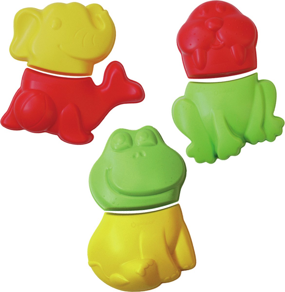 Spielstabil 6-piece crazy wildlife fashion