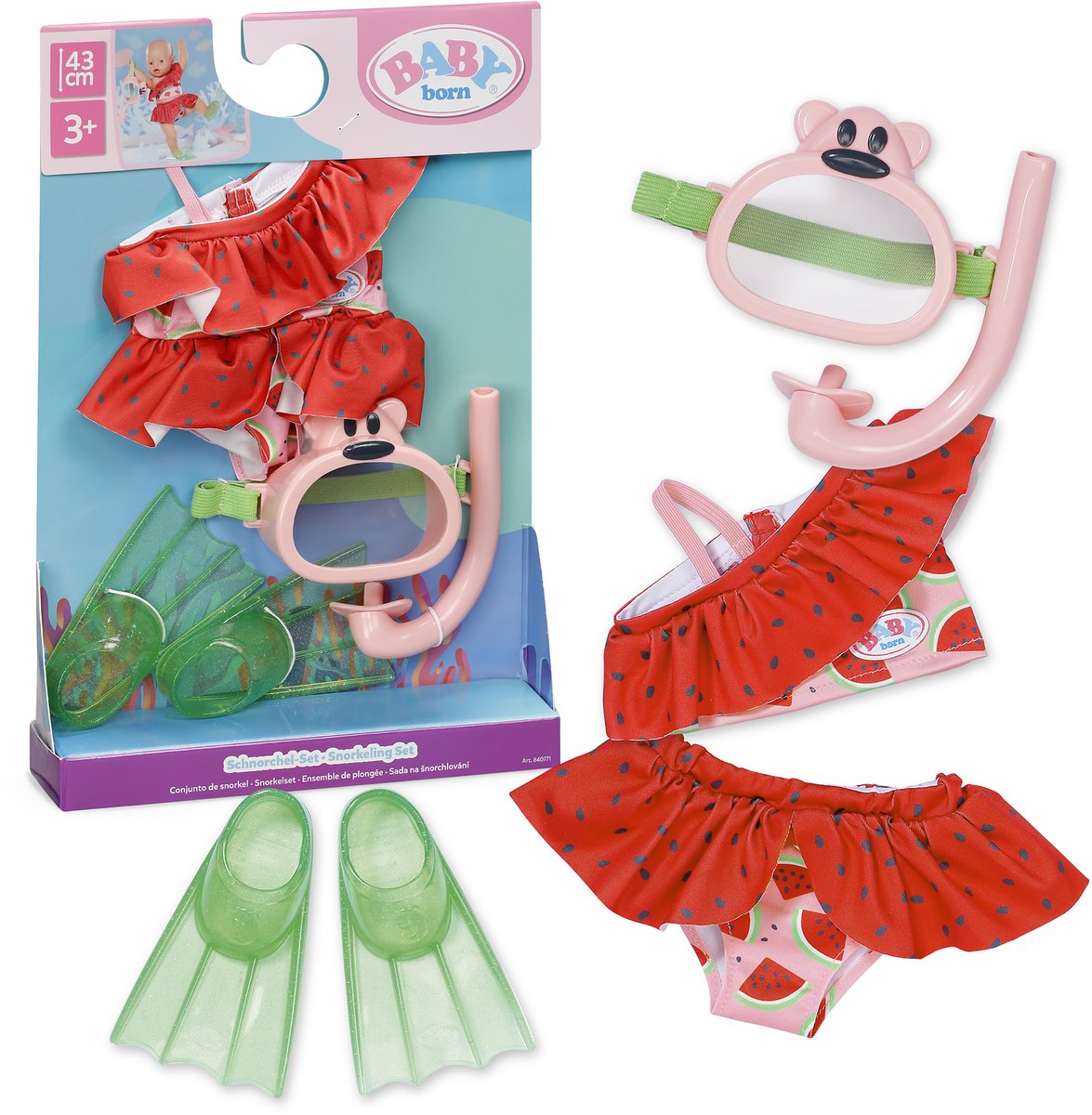 Baby born snorkelset (43 cm)