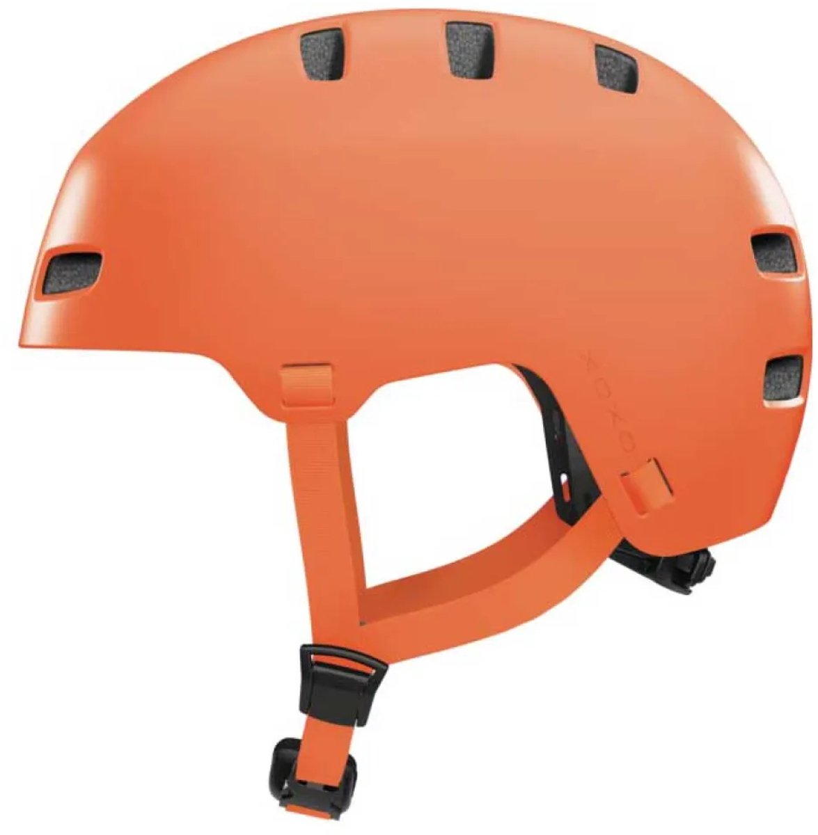 Abus fietshelm xoxo mono orange s - 51-55 cm - oranje - geschikt voor gebruik op elektrische fietsen - stadsfietsen - 370 g