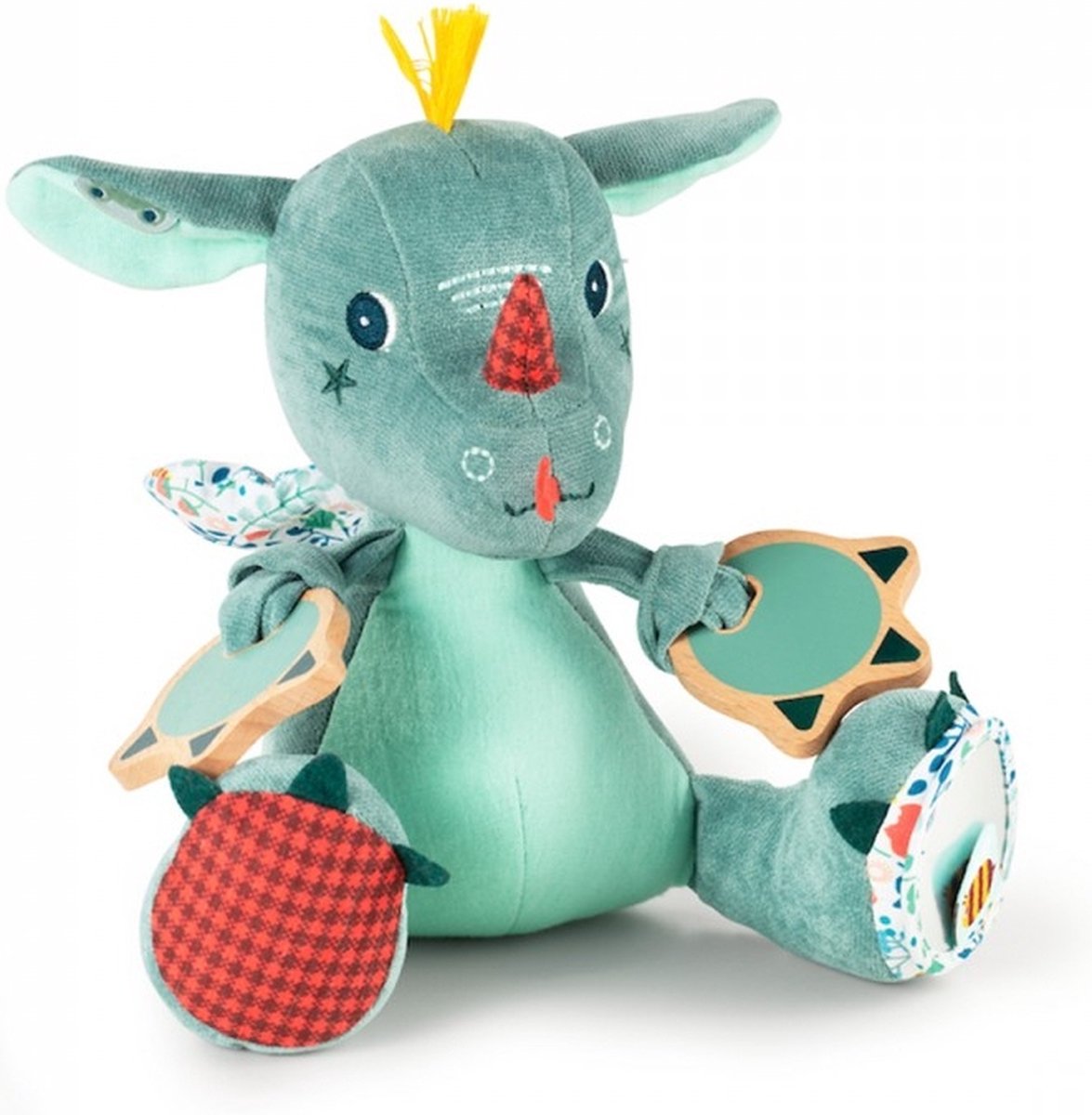 Lilliputiens - multi-activiteitenknuffel - joe de draak