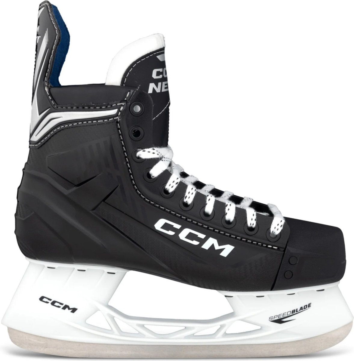 Ccm - next - ijshockeyschaatsen - schaatsen kinderen - zwart - comfortabel stabiel recreatief gebruik - regular fit - maat eu 40.5