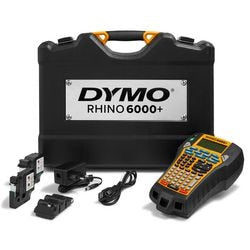 Dymo etikettenprinter 6000+ rhino geel, zwart