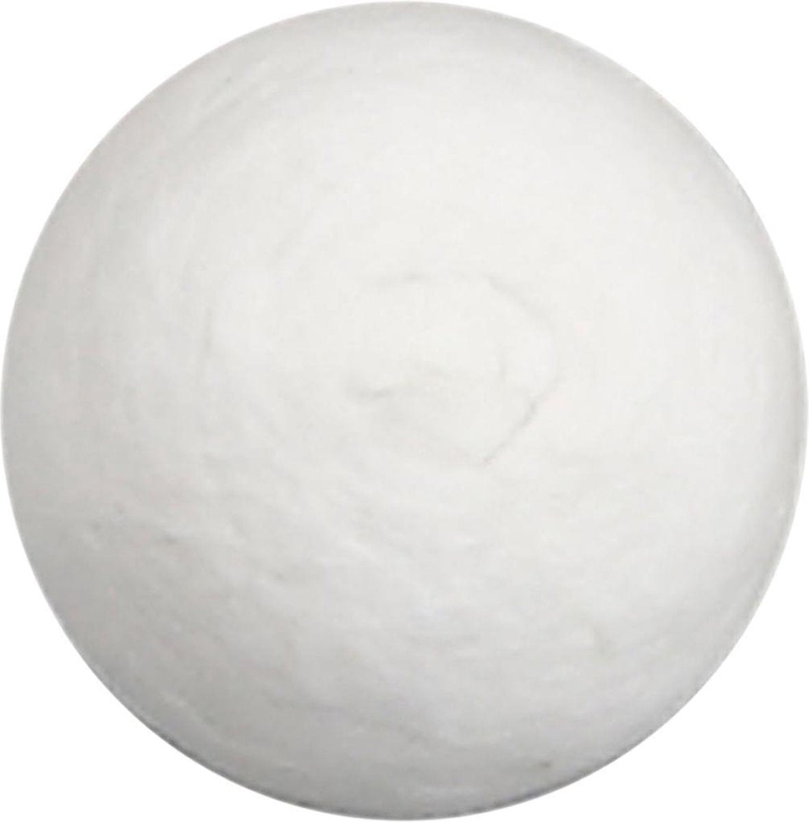 Creativ company bal, d: 20 mm, wit, katoen, 300 stuks