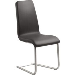 Sledestoel mayer sitzmöbel 2149_08_26394 stoffen bekleding grijs