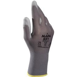 Werkhandschoenen mapa professional 34551038 pu grijs