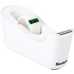Plakbandhouder scotch c18 wit (b) 64,2 mm (l) 163 mm