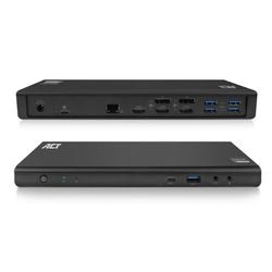 Dockingstation act ac7048 zwart