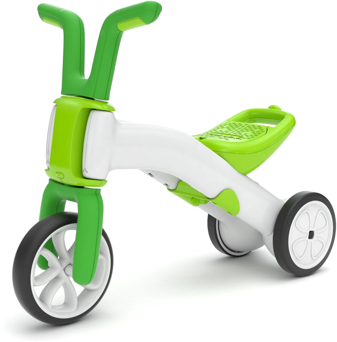 Chillafish bunzi - 2-in-1 driewieler en loopfietsje, 1 tot 3 jaar, groen