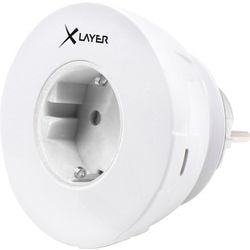 Oplader xlayer 217676 wit 90 mm (d)