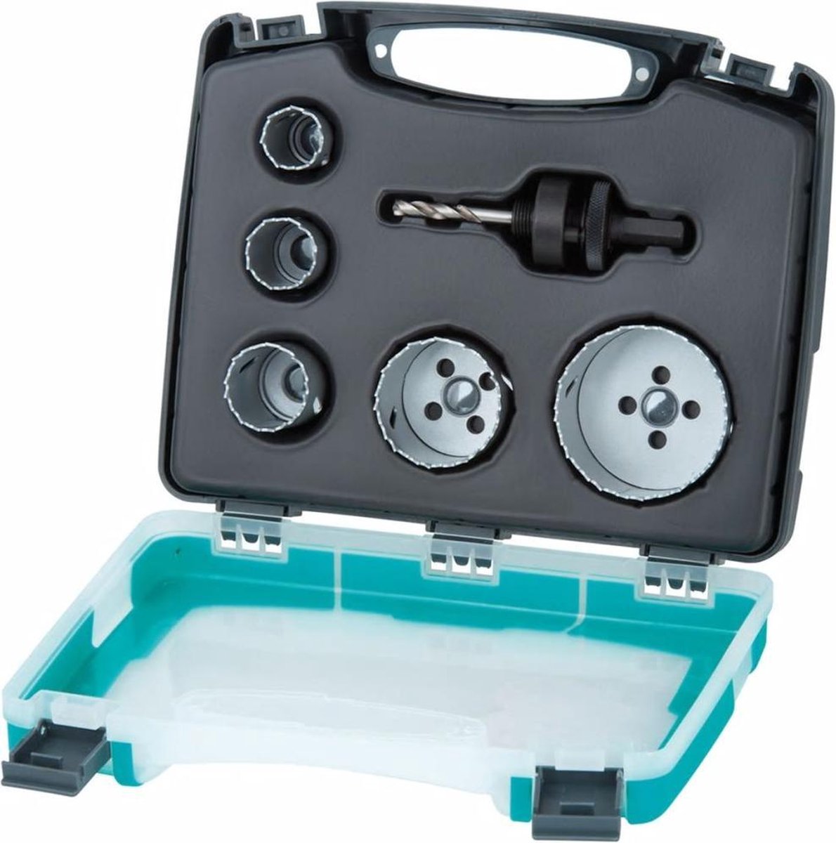 Wolfcraft - bim gatenzaag set - 'sanitair' - 6 delig - 3498000