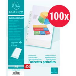 Showtassen exacompta 5100e transparant polypropyleen a4