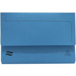 Documentmap exacompta 4795z a4, foolscap blauw