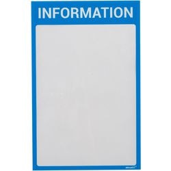Displayframe ultradex information a4 blauw