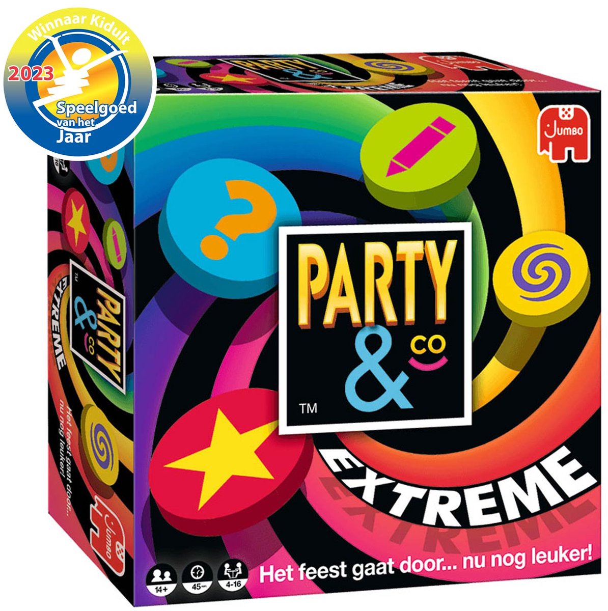 Jumbo party co extreme bordspel