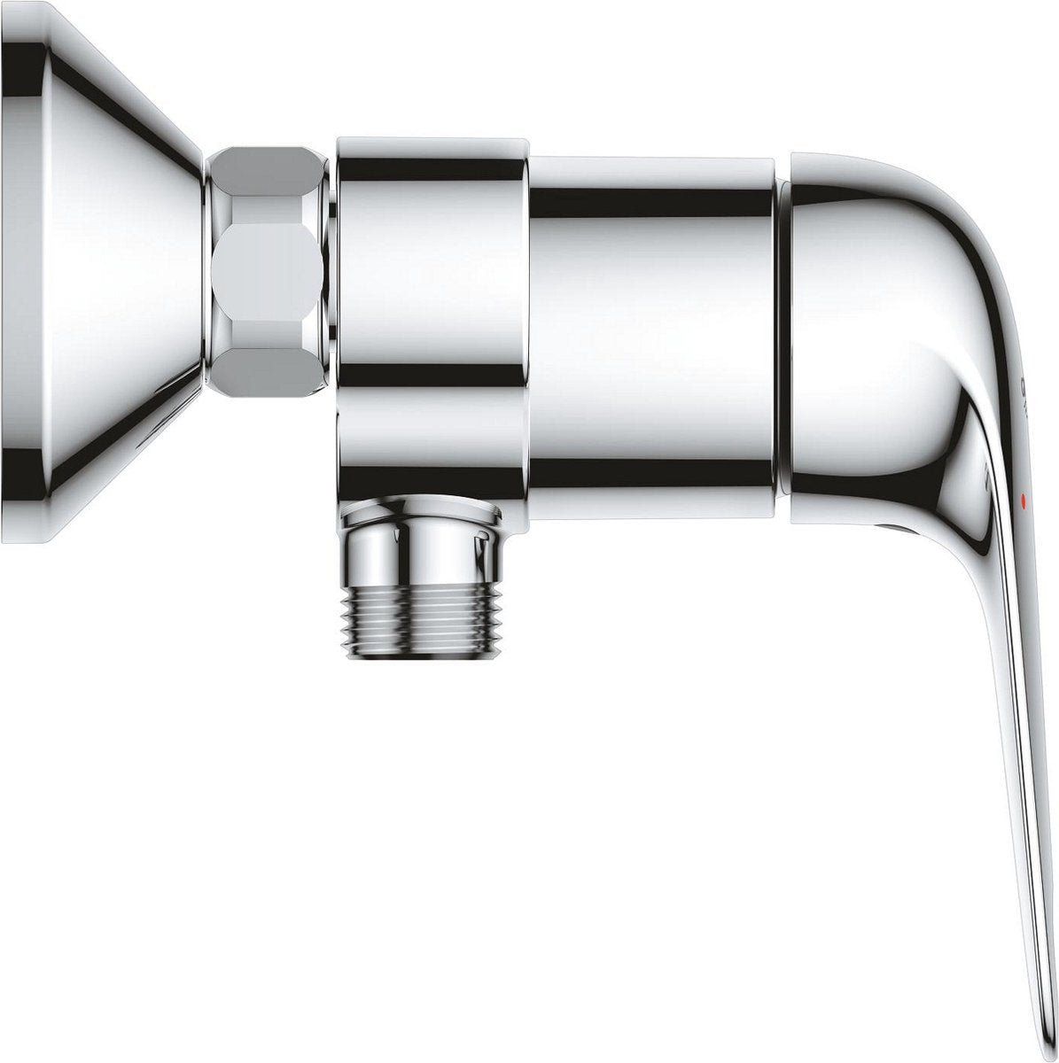 Grohe quickfix swift eengreeps douchemengkraan - wandmontage - metalen hendel - chroom