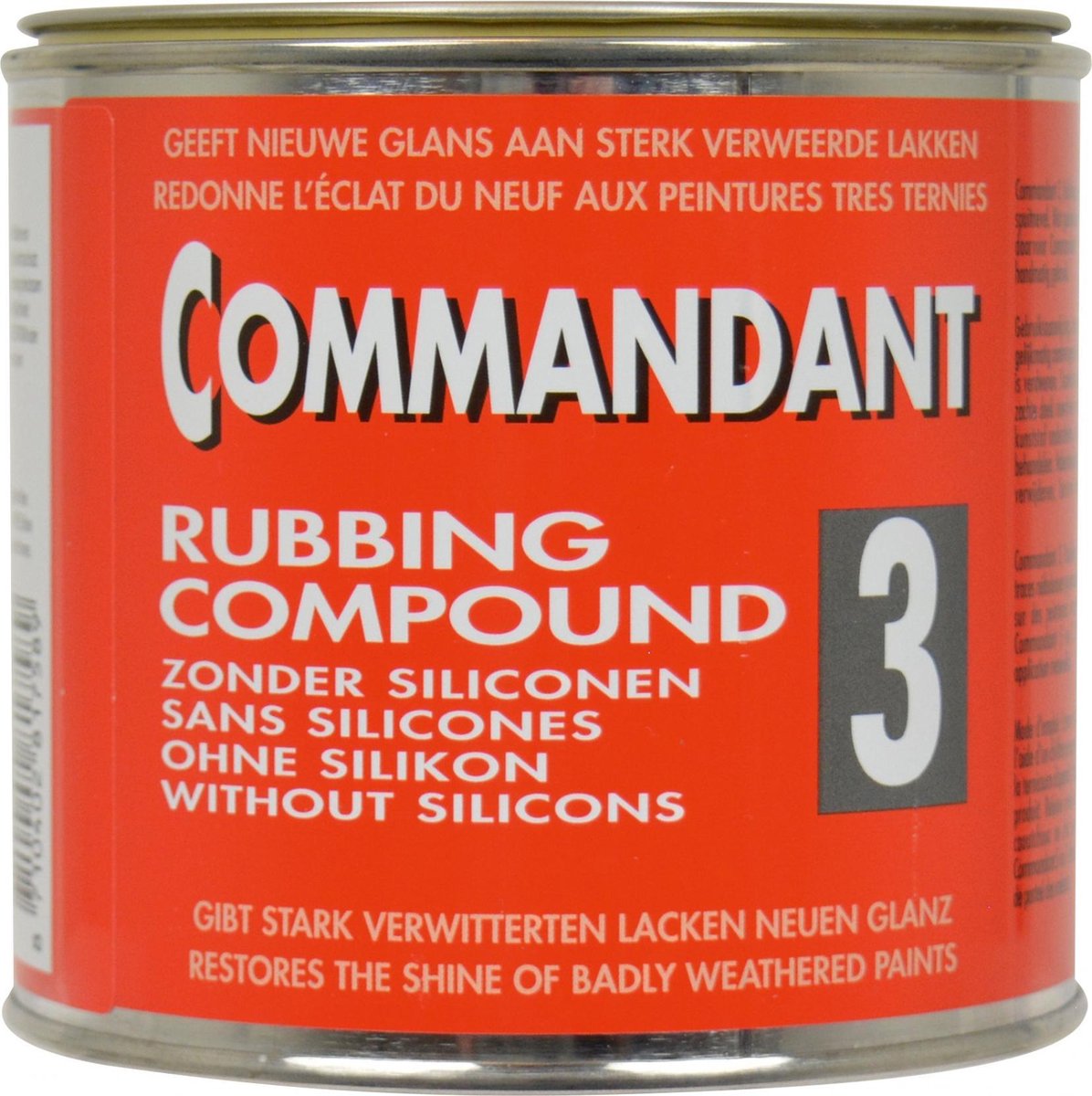 Commandant c35 rubbing compound nr. 3 - 500g