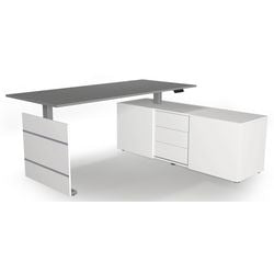 Zit-sta-bureau kerkmann 10236312 move 3 grafiet