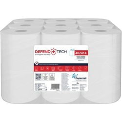 Handdoekrol papernet 402414 defend tech wit 2-laags