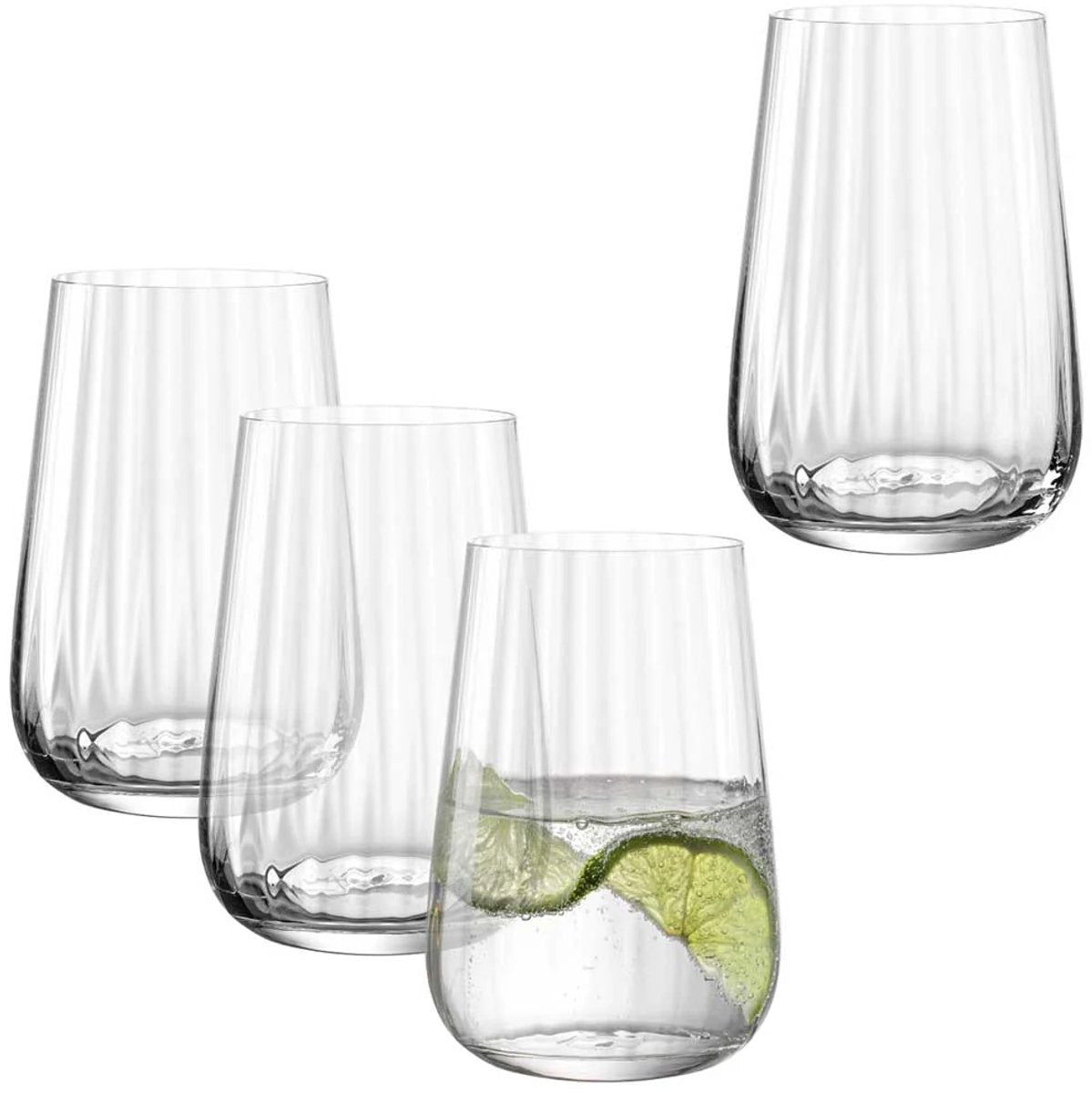 Leonardo paolo longdrinkglas 370ml - set 4