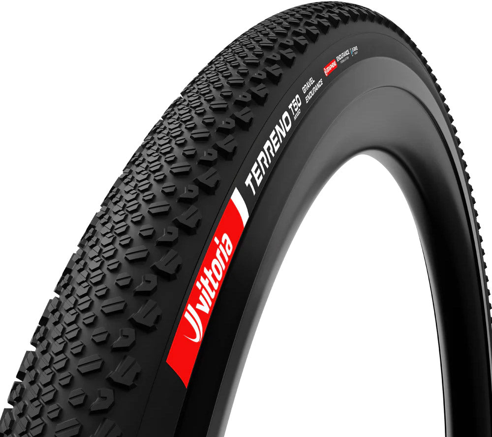 Vittoria terreno t50 mixed 28 gravel endurance tlr e-25 folding tire | 700 x 50c 50-622