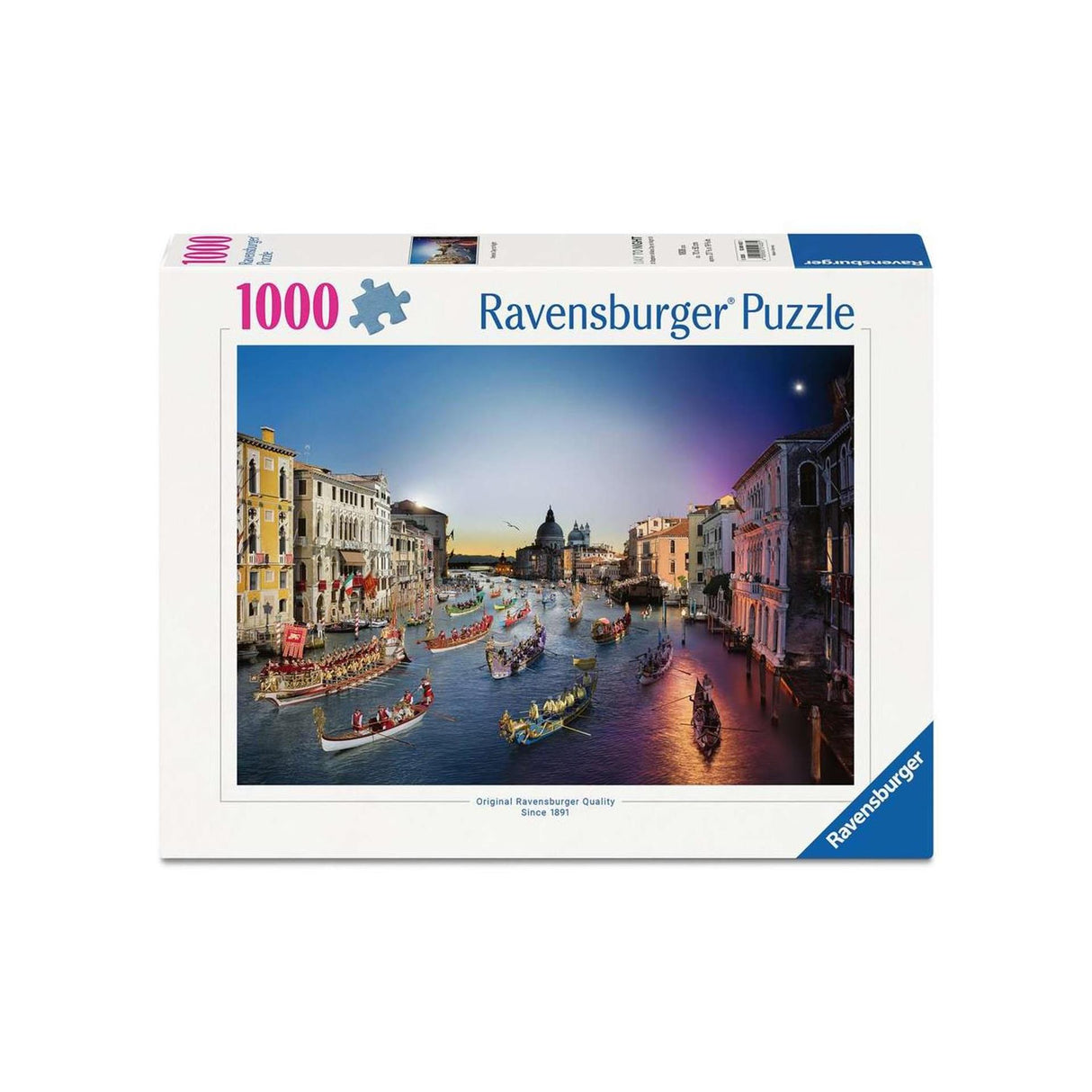 Ravensburger puzzel venice day to night - legpuzzel - 1000 stukjes
