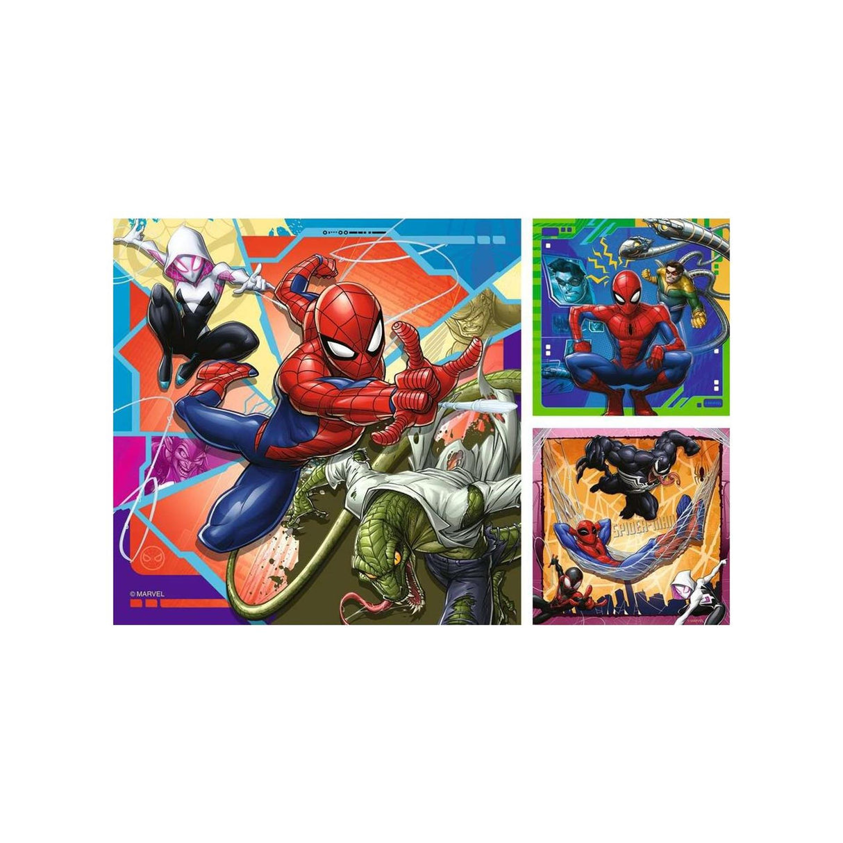 Ravensburger puzzel spider-man 3x49 stukjes