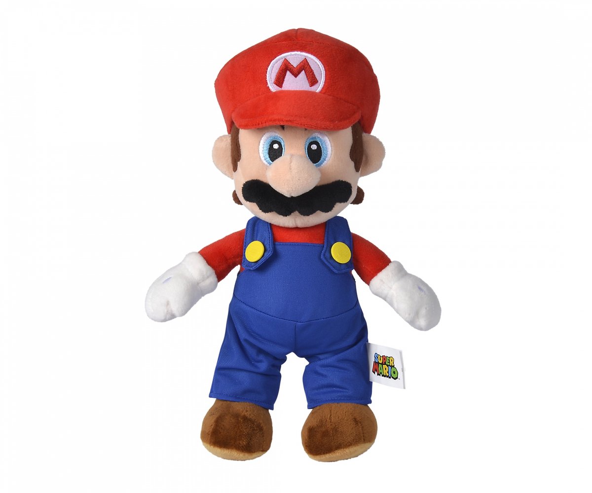Nicotoy mario pluche 30cm - knuffel