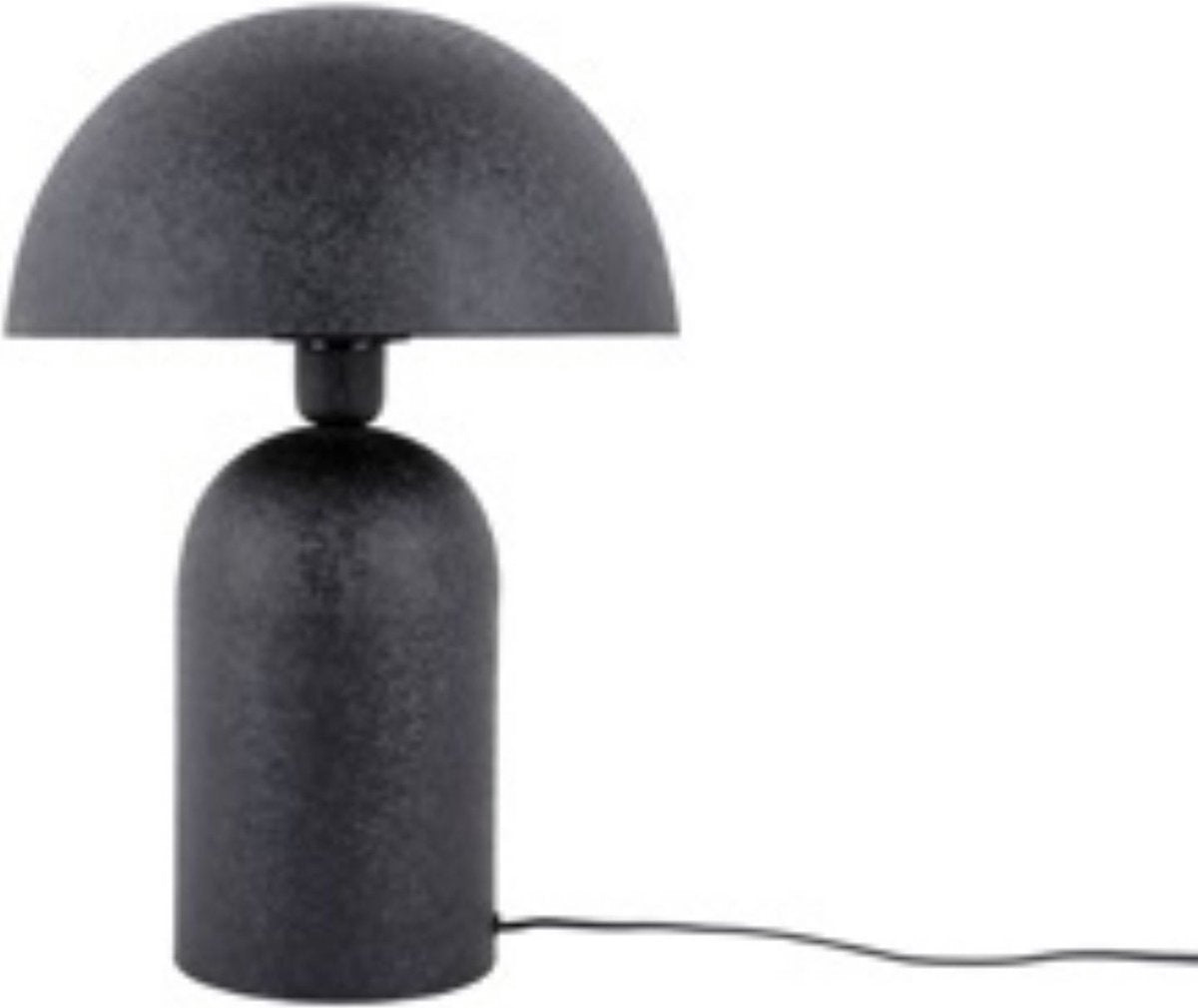 Leitmotiv tafellamp boaz large - zwart - 31x31x43cm - modern