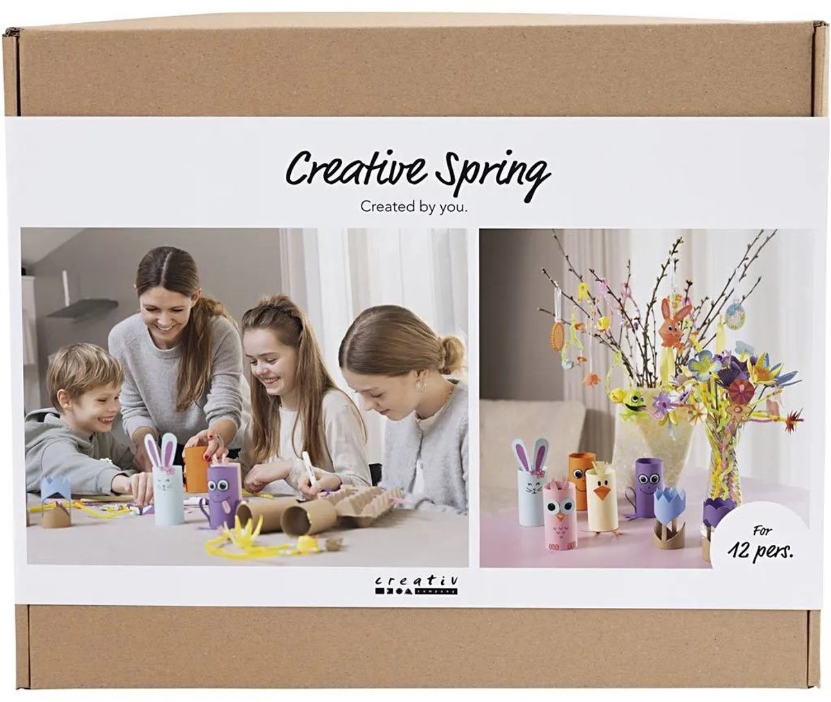 Creativ company groepsset creatief voorjaar voorjaarskleuren