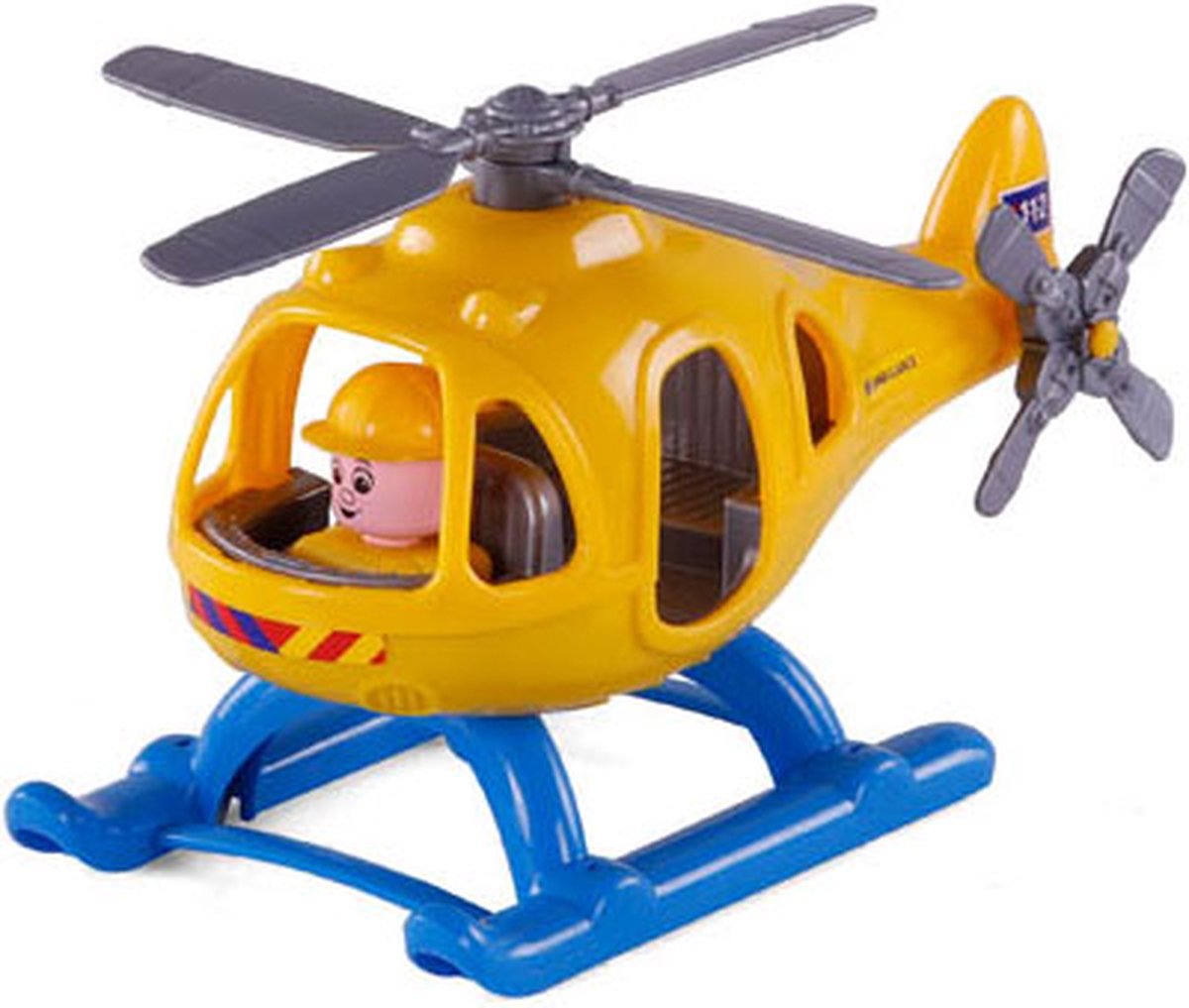 Cavallino ambulance helikopter met speelfiguur, 29,5cm