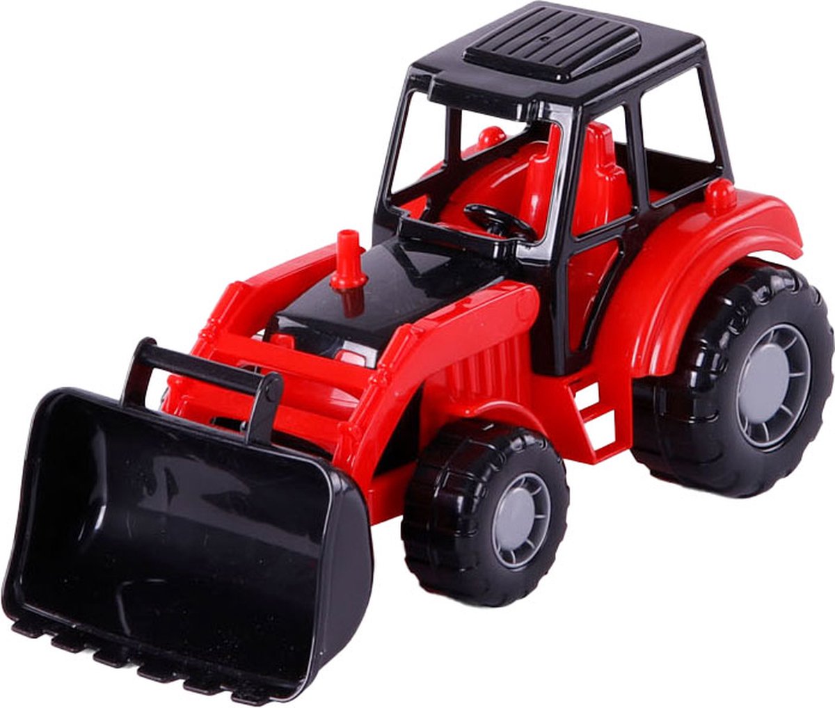 Cavallino junior graafmachine tractor rood