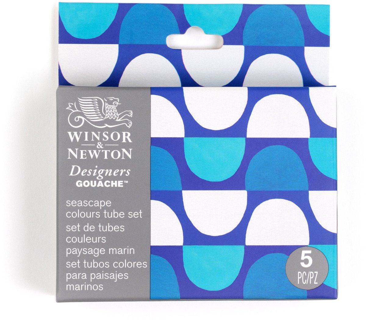Winsor newton 0690184 designer gouache seascape set 5x14ml – hoogwaardige gouache voor zee- en landschapsillustraties
