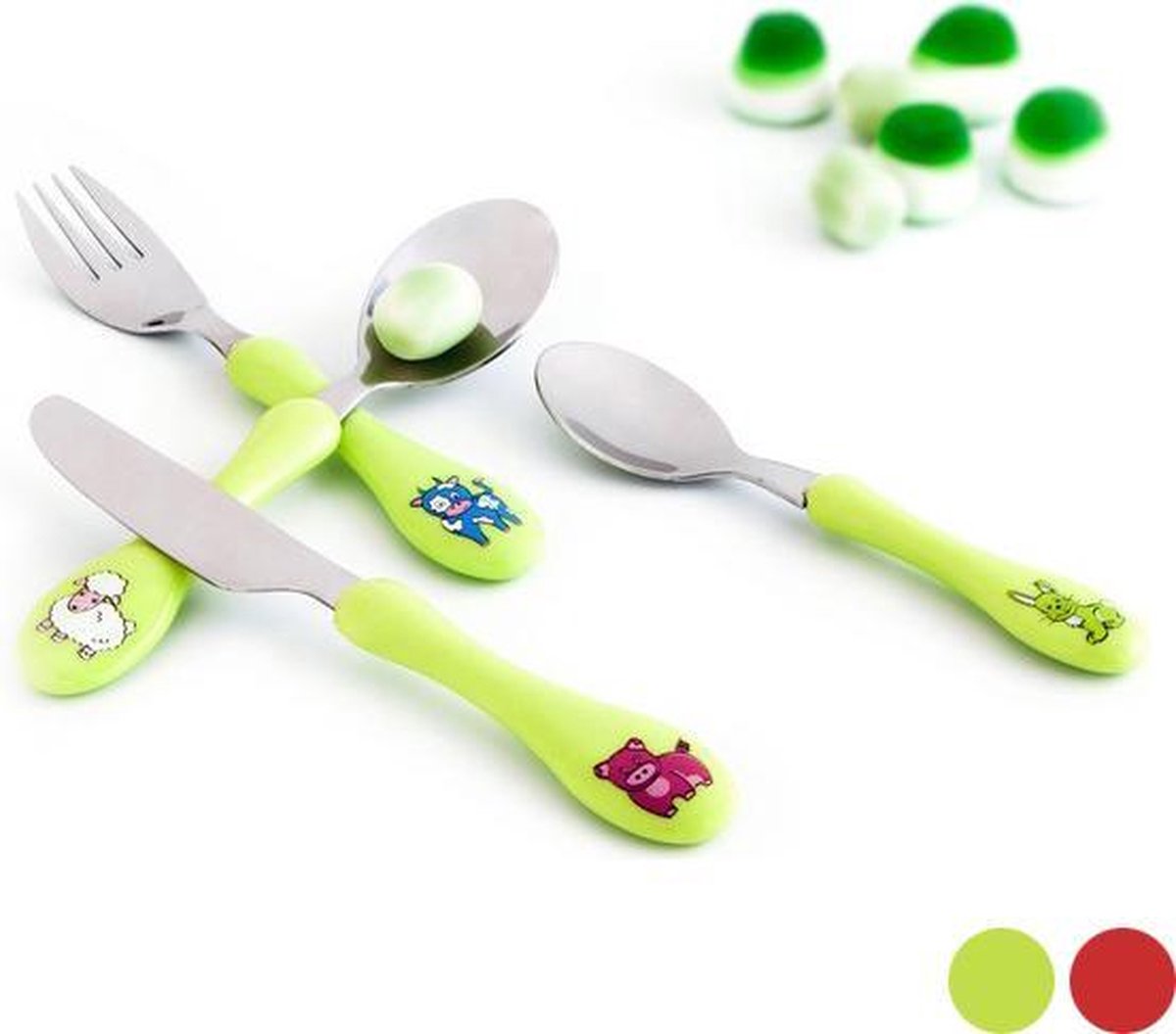 Amefa retail kinder kinderbestek s4 groen