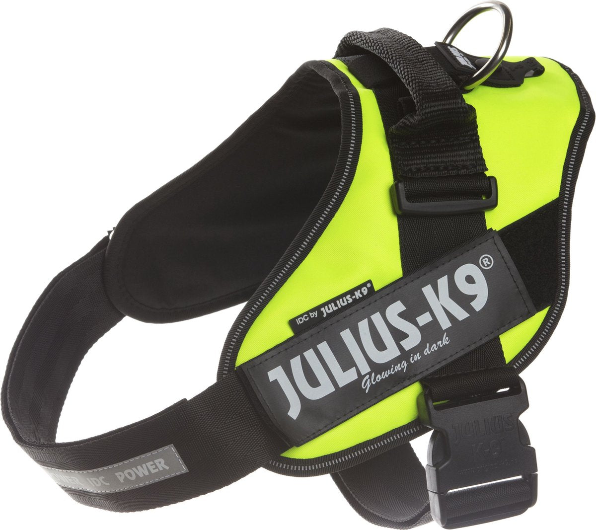 Julius k9 julius-k9 idc powertuig - hondentuig - xl - maat 2 - neon