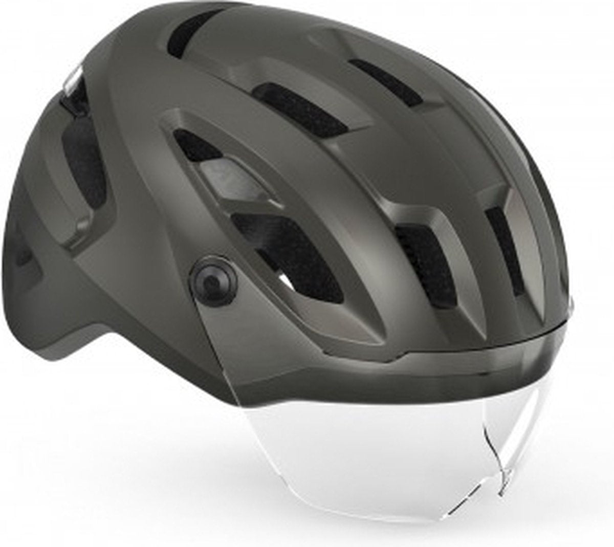 Met intercity mips fietshelm mannen vrouwen – fietshelm e-bike volwassenen – elektrische fiets – maat l (58-61cm) – nta 8776 – titanium allic matt (grijs)