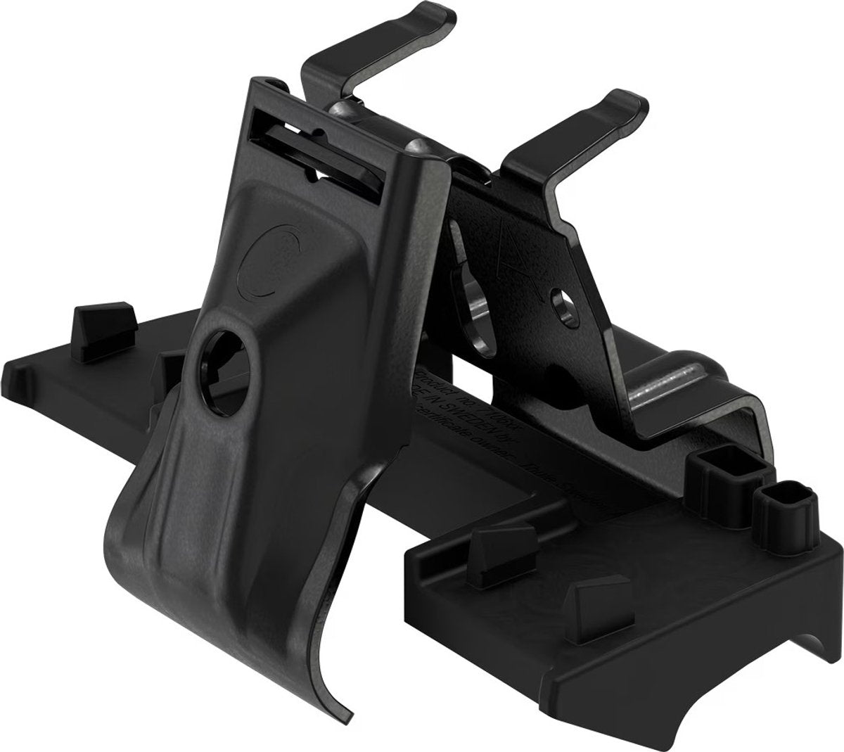 Thule kit 186110 flush rail 4-pack montagekit voor dakdragersysteem zwart