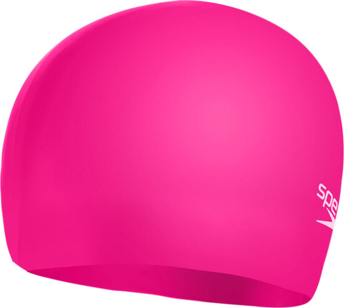 Speedo plain moulded silicone junior badmuts - roze